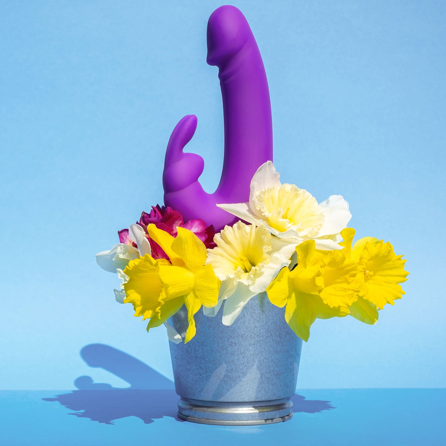 Happy Rabbit Slimline Realistic Rechargeable Silicone Rabbit Vibrator — 3 | Massage & wellness devices | discreet sex toys USA