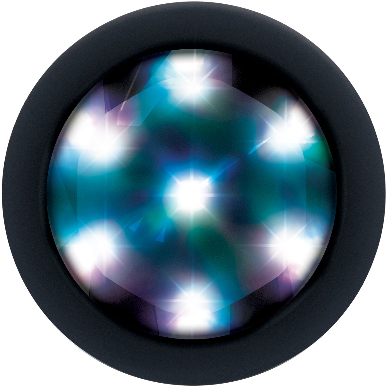 B-Vibe 3.5" Light-Up Vibrating & Rotating Silicone Butt Plug With Remote — 3 | Massage & wellness devices | discreet sex toys USA