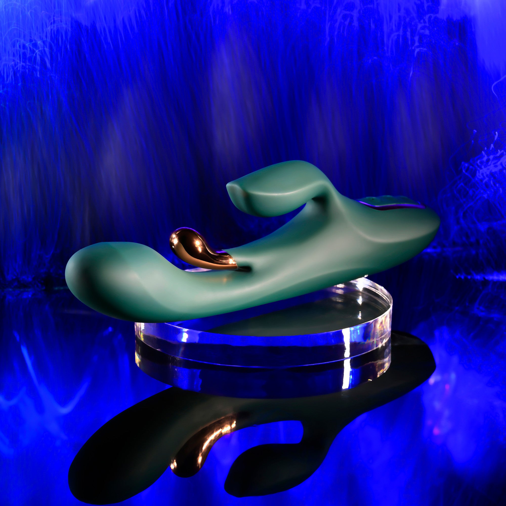 Golden Goddess G-Spot & Clitoral Rabbit Vibrator By Evolved Novelties — 2 | Massage & wellness devices | discreet sex toys USA