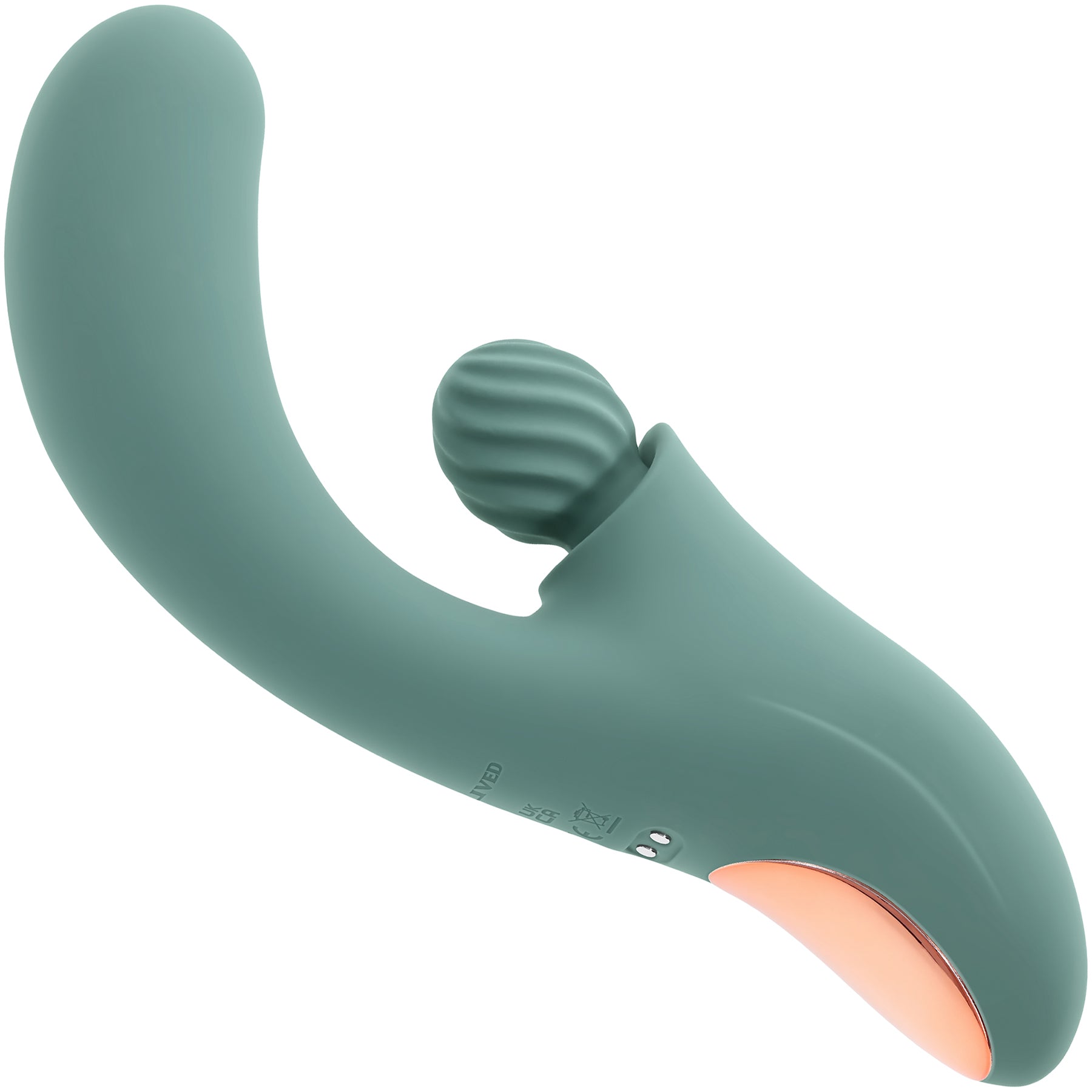 Spiral Charm Rechargeable Dual Stimulation Vibator By Evolved Novelties — 3 | Premium couples toys | discreet sex toys USA