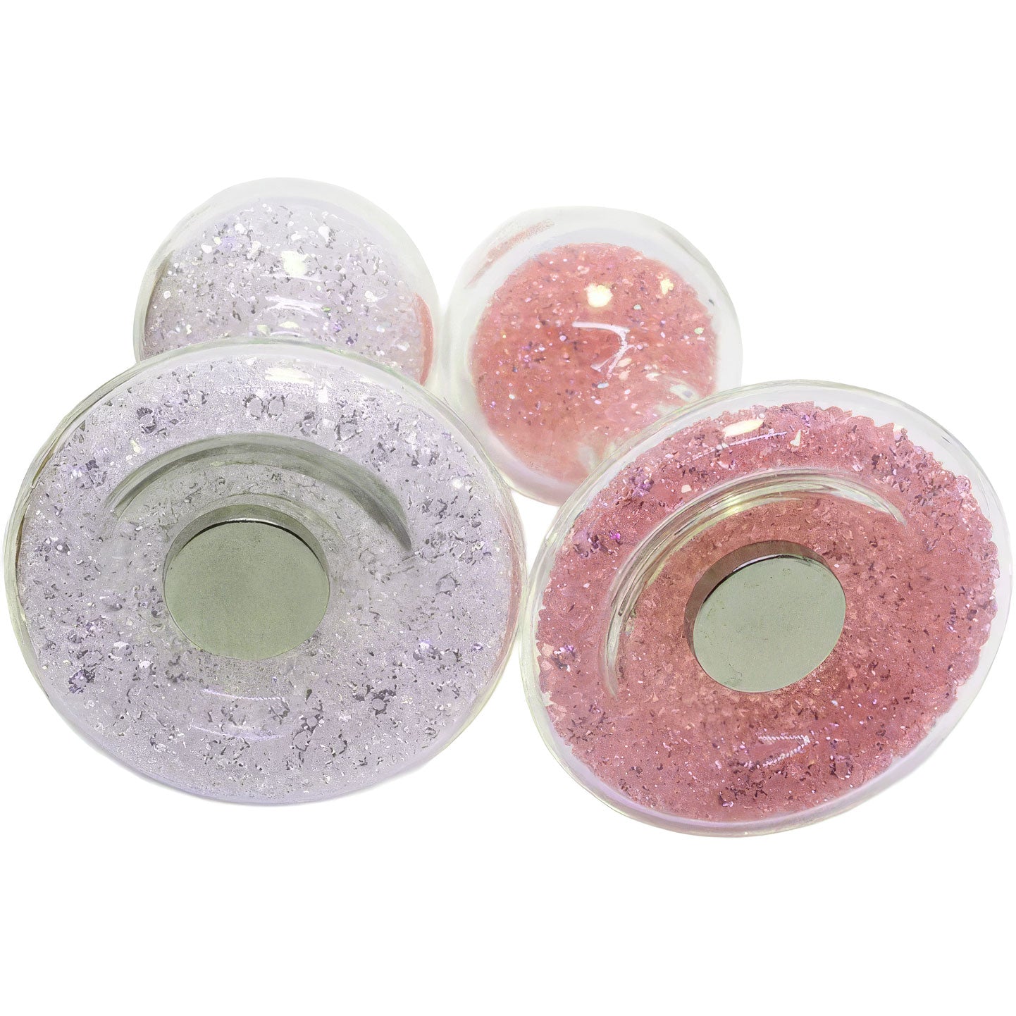 Magnetic Sparkle Bunny Tail Glass Butt Plug By Crystal Delights — 2 | Premium couples toys | discreet sex toys USA