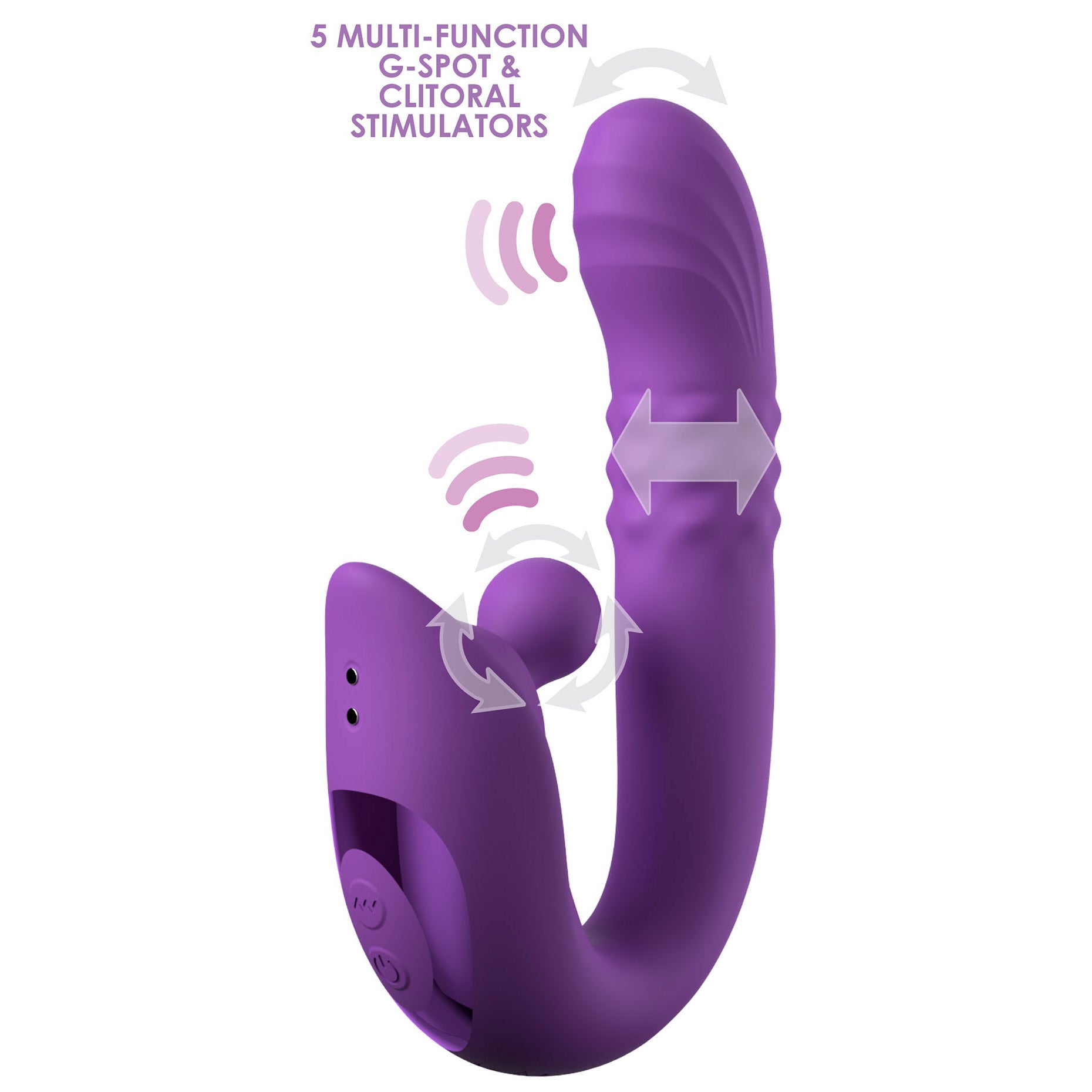 Fantasy For Her Harmoni Pro Dual Stimulation Vibrator With G-Motion — 3 | Massage & wellness devices | discreet sex toys USA