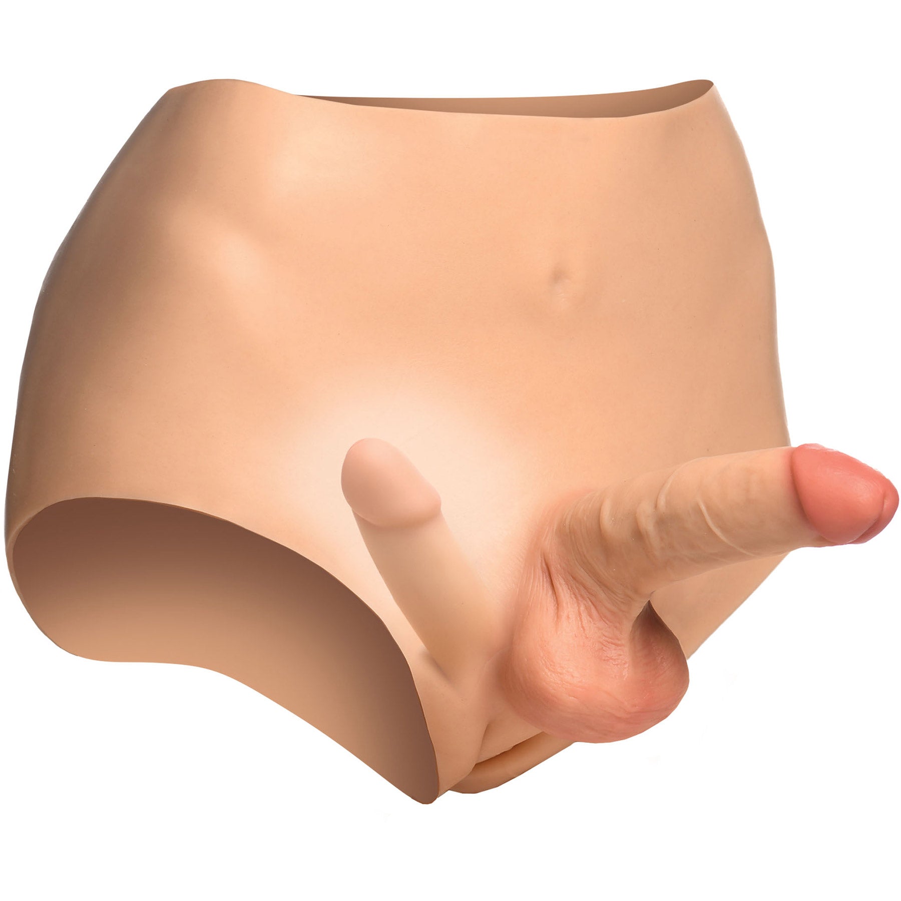 Master Series Double Boner Briefs Silicone Penis Panty — 3 | Premium couples toys | discreet sex toys USA