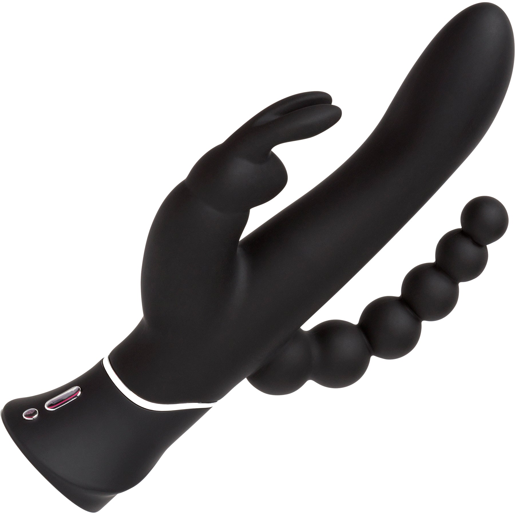 Happy Rabbit Triple Curve Rechargeable Silicone Rabbit Vibrator | Massage & wellness devices | discreet sex toys USA