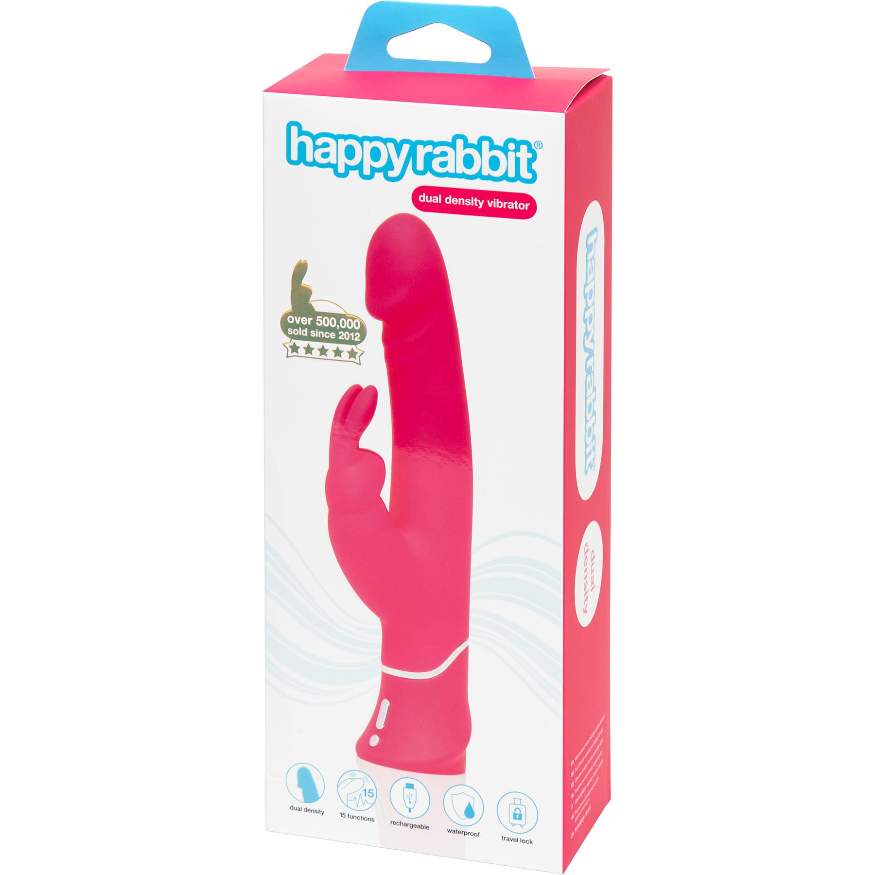 Happy Rabbit Realistic Dual-Density Rechargeable Rabbit Vibrator — 2 | Massage & wellness devices | discreet sex toys USA