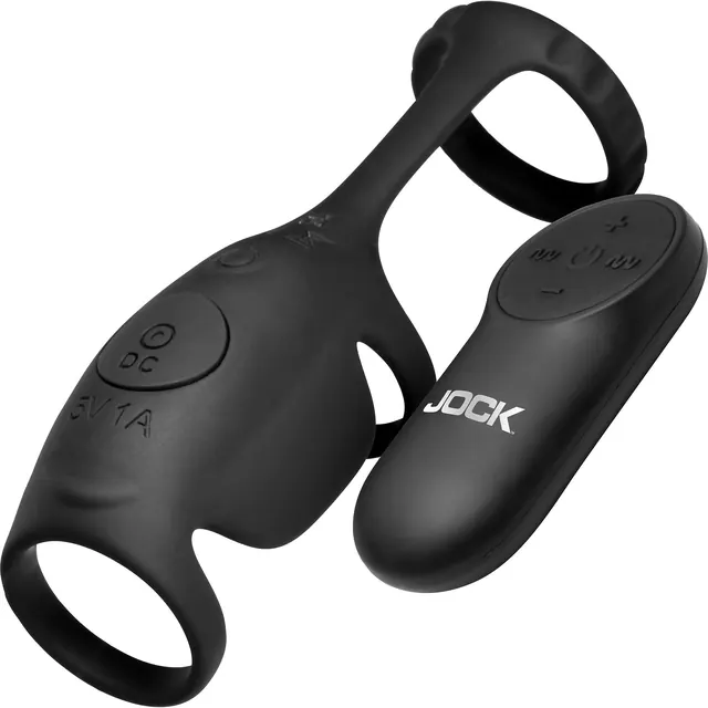 Jock Blitz Vibrating Penis Sleeve Cock Ring With Remote | Men’s care devices | discreet sex toys USA