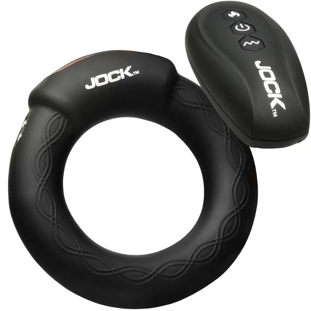Jock Rumbler Vibrating & Warming Rechargeable Cock Ring With Remote | Men’s care devices | discreet sex toys USA